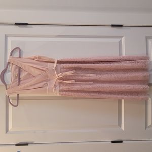 Leifsdottir Pink Midi Dress Size 0